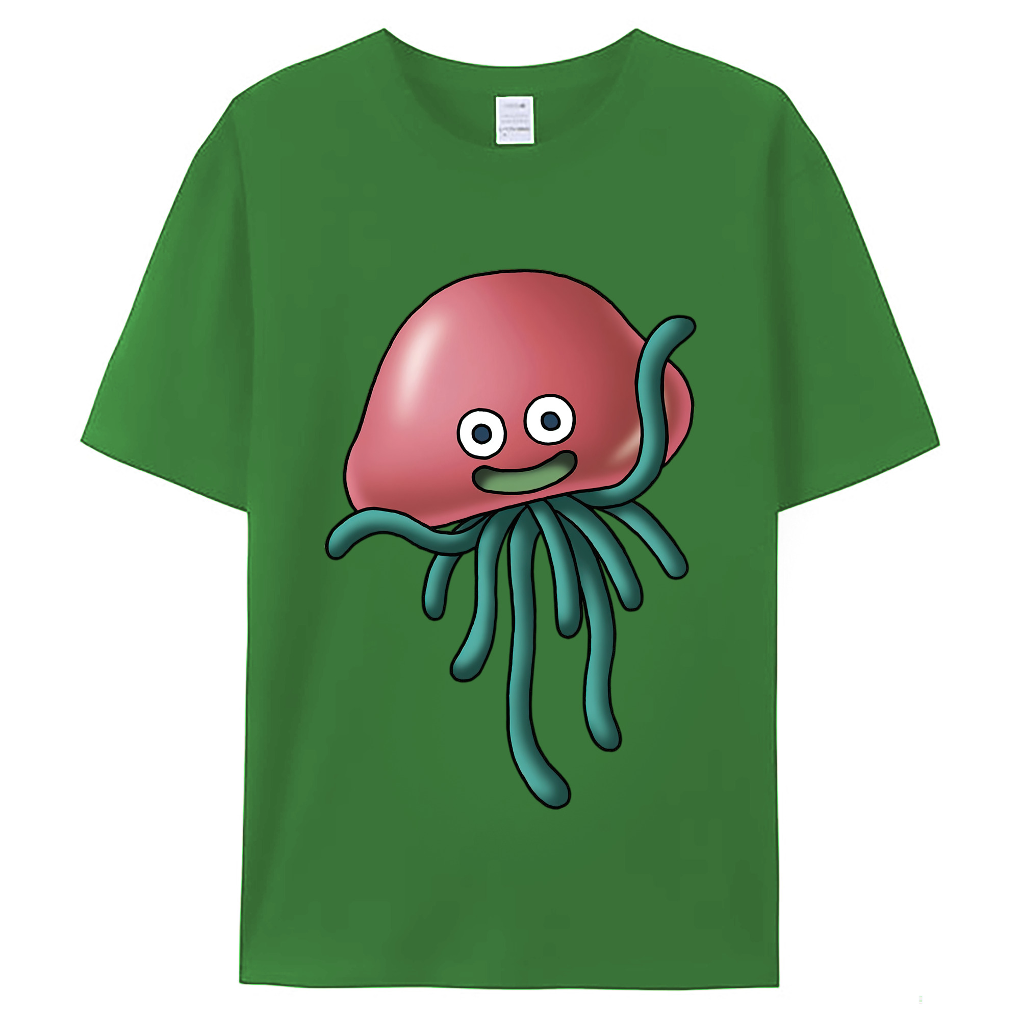 （画像用） ドラゴンクエスト Doragon Kuesuto Dragon Quest レディースカジュアルプリントTシャツ（綿100％）